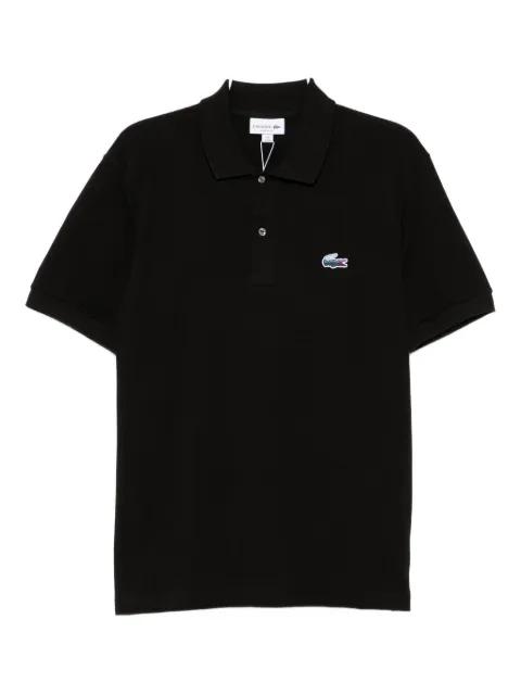 logo-embroidered polo shirt by LACOSTE