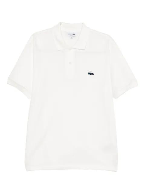 logo-embroidered polo shirt by LACOSTE