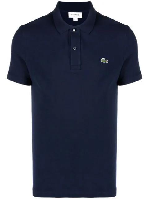 logo-embroidered polo shirt by LACOSTE