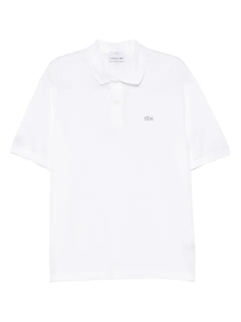 logo-embroidered polo shirt by LACOSTE