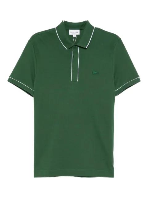logo-embroidered polo shirt by LACOSTE
