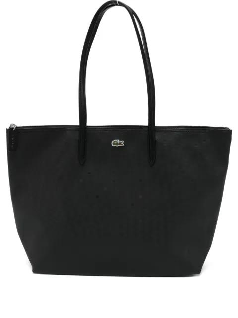 logo-embroidered tote bag by LACOSTE