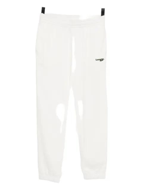 logo-embroidered track trousers by LACOSTE