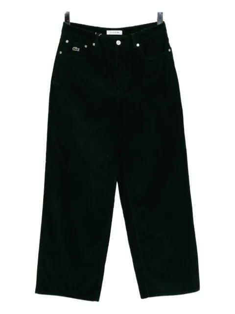 logo-embroidered trousers by LACOSTE