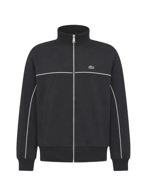 logo-embroidered zip-fastening sweatshirt by LACOSTE