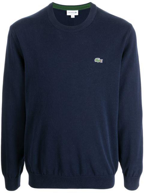 logo embroidery sweatshirt by LACOSTE