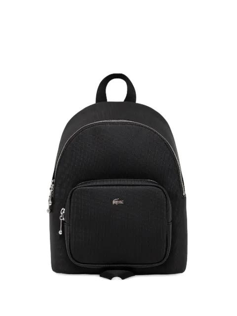 logo-patch backpack by LACOSTE