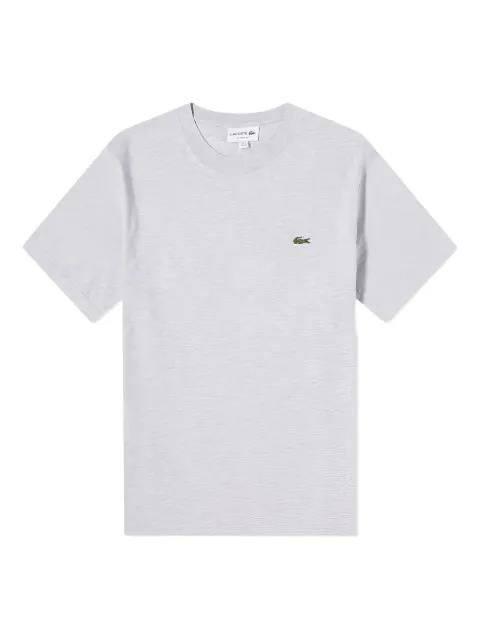 logo-patch cotton T-shirt by LACOSTE