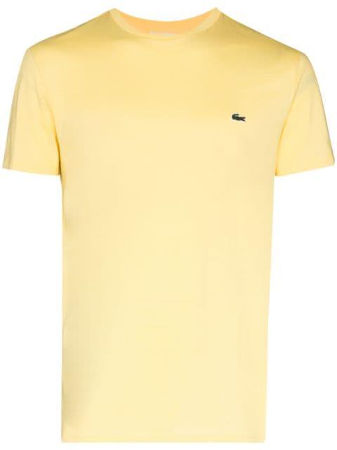 logo-patch cotton T-shirt by LACOSTE