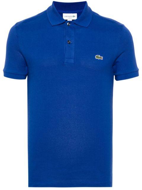 logo-patch cotton polo shirt by LACOSTE