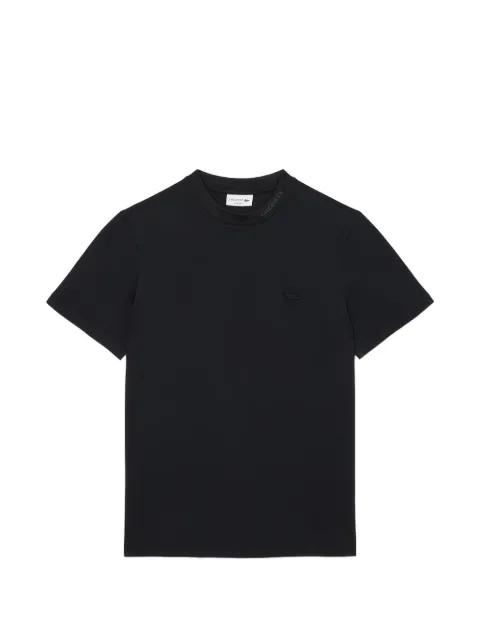 logo-patch crew-neck T-shirt by LACOSTE