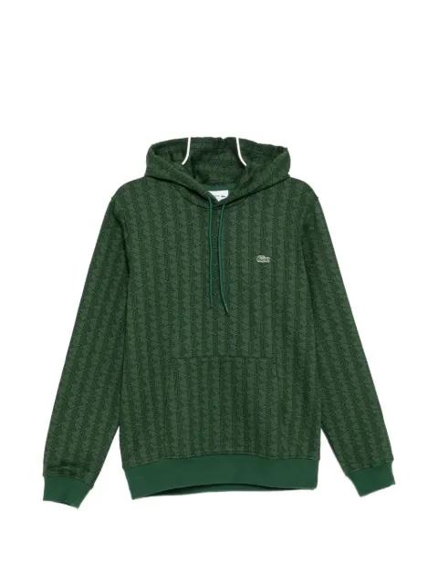 logo-patch hoodie by LACOSTE