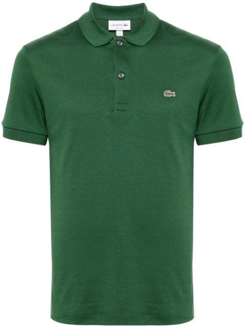 logo-patch jersey polo shirt by LACOSTE