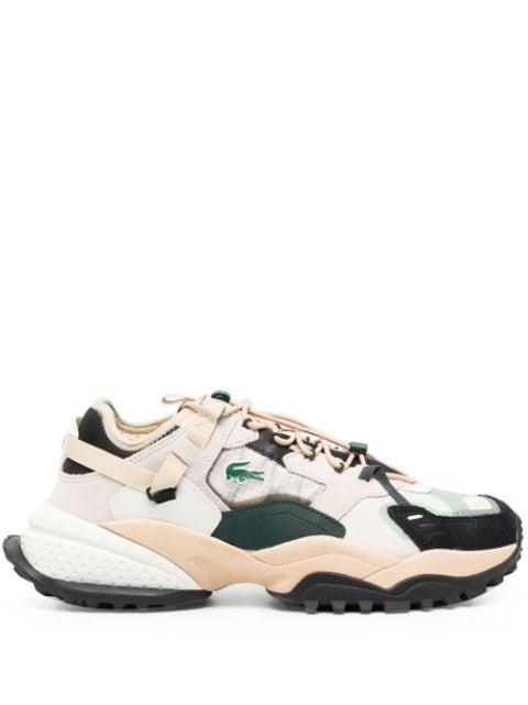 logo-patch lace-up sneakers by LACOSTE