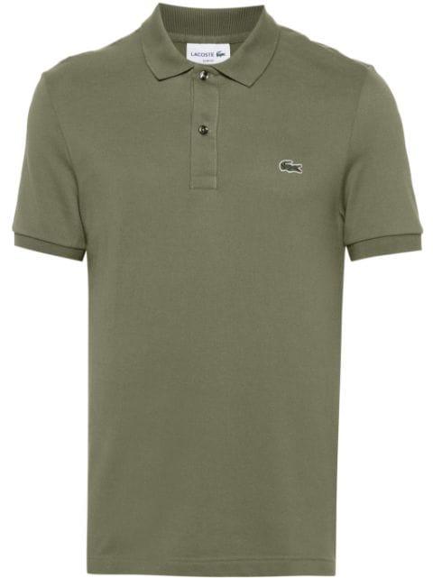 logo-patch polo shirt by LACOSTE