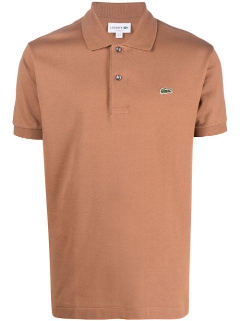 logo-patch polo shirt by LACOSTE