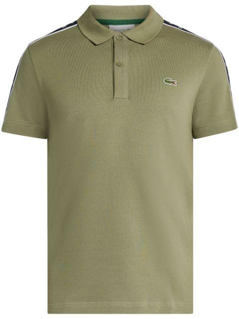 logo-patch polo shirt by LACOSTE
