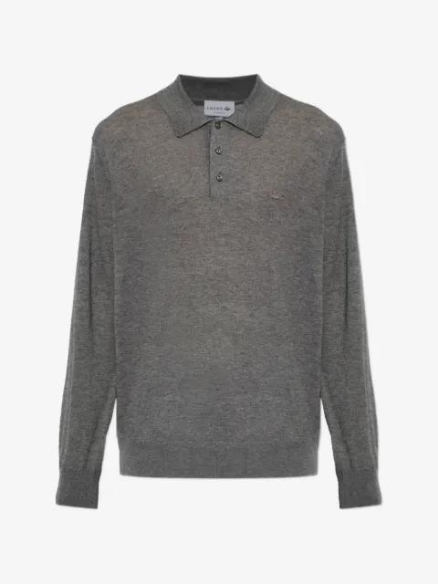 logo-patch polo shirt by LACOSTE