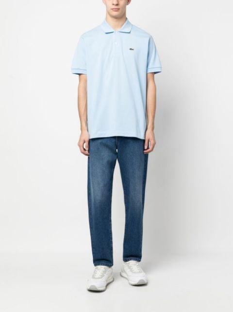logo-patch polo shirt by LACOSTE