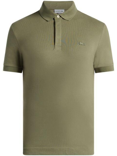 logo-patch polo shirt by LACOSTE