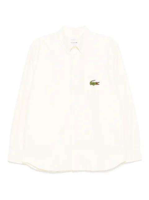 logo-patch shirt by LACOSTE
