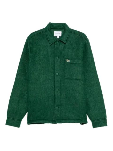 logo-patch shirt by LACOSTE
