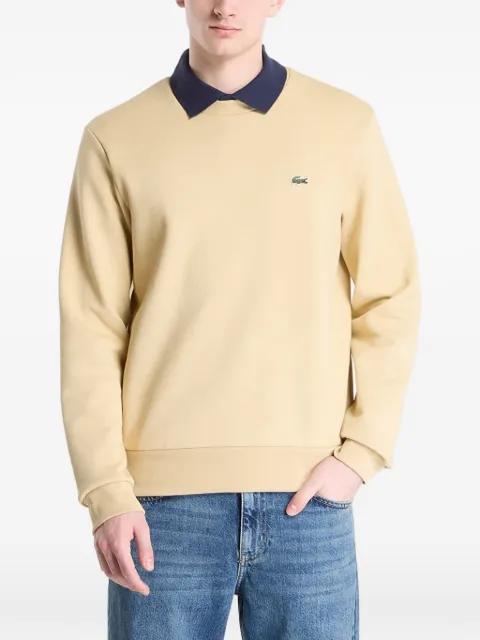 logo-patch sweater by LACOSTE