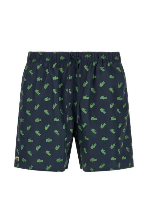 logo-patch swim shorts by LACOSTE