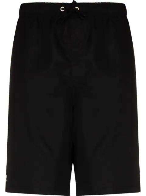 logo-patch track shorts by LACOSTE