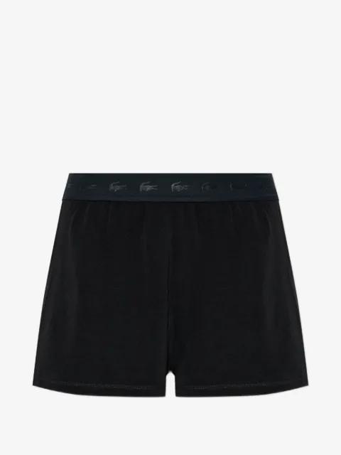 logo-patch training shorts by LACOSTE