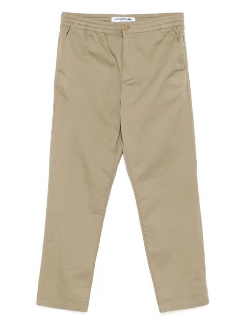 logo-patch trousers by LACOSTE