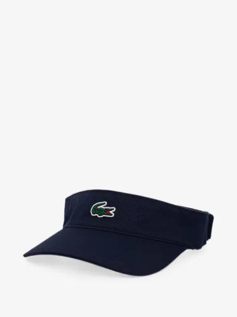 logo-patch visor by LACOSTE