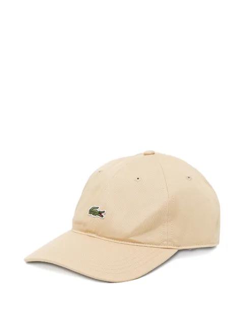 logo-patched cap by LACOSTE
