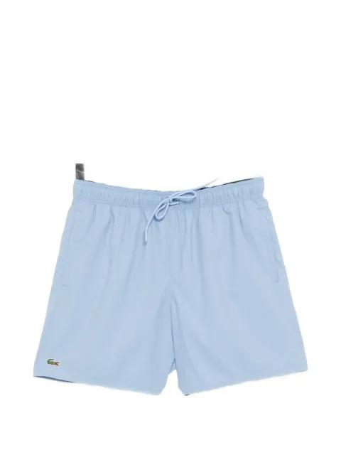logo-patched drawstring swim shorts by LACOSTE
