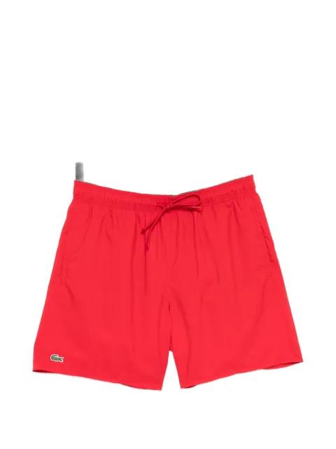 logo-patched drawstring swim shorts by LACOSTE