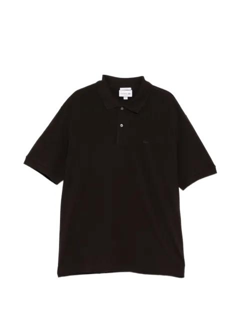 logo-patched short-sleeve polo shirt by LACOSTE