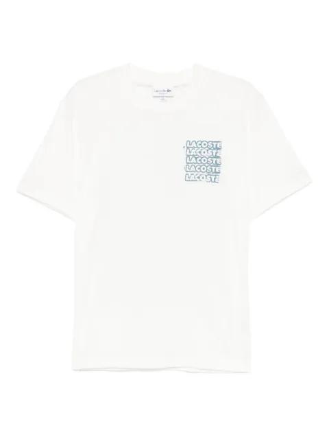 logo-print T-shirt by LACOSTE