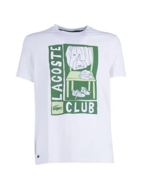 logo-print T-shirt by LACOSTE