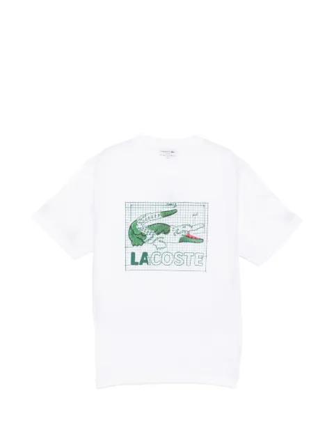 logo-print T-shirt by LACOSTE
