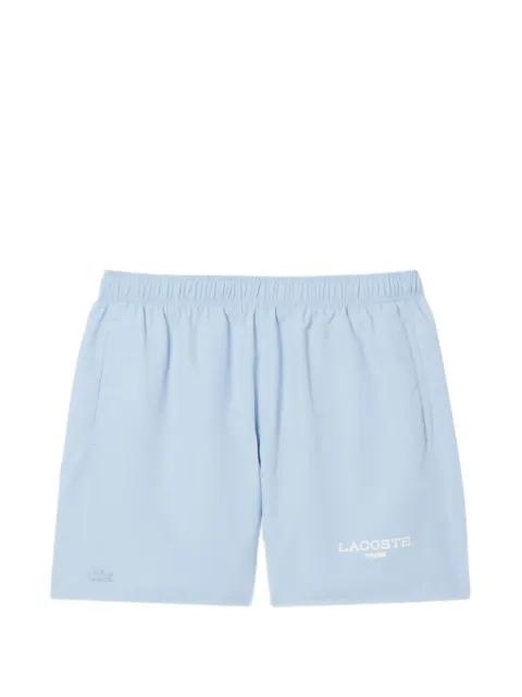 logo-print elasticated-waist swim shorts by LACOSTE
