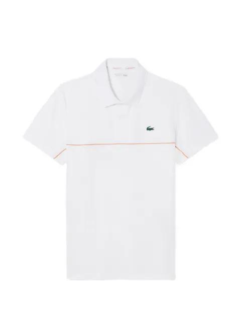 logo-print piqué polo shirt by LACOSTE