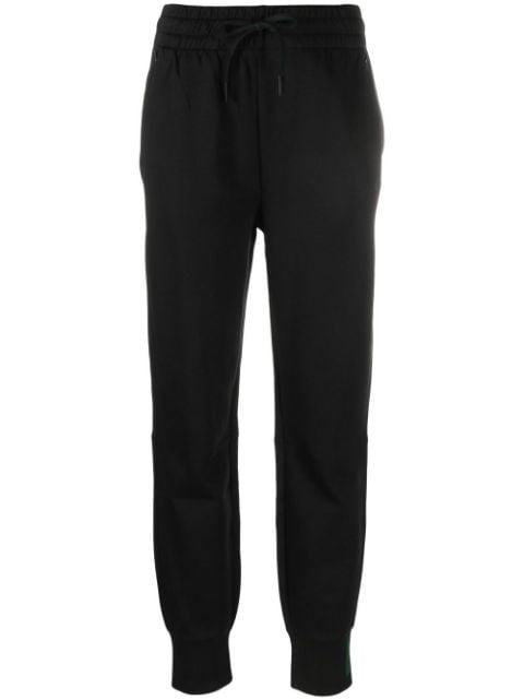 logo-print track pants by LACOSTE