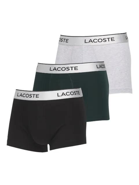 logo-waistband boxer (set of three) by LACOSTE