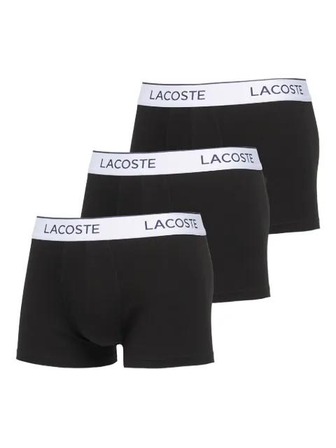 logo-waistband boxers (pack of three) by LACOSTE