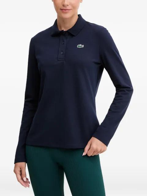 long-sleeved polo top by LACOSTE