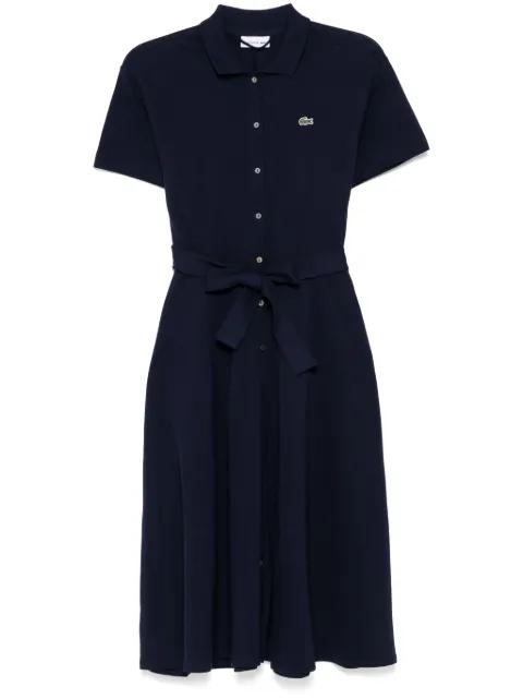 mini-piqué polo dress by LACOSTE