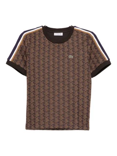 monogram T-shirt by LACOSTE