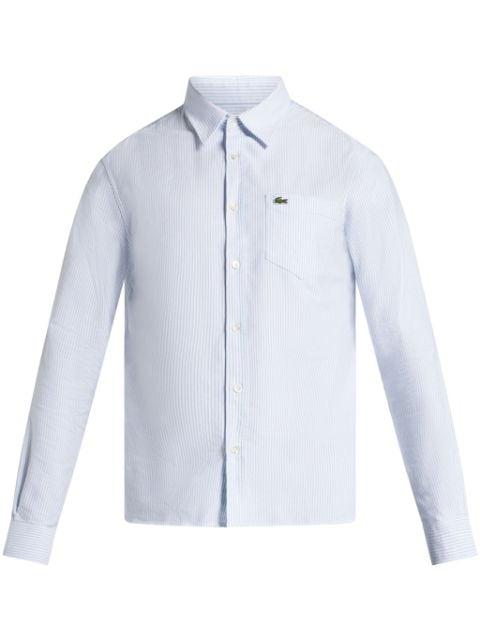 organic cotton shirt by LACOSTE