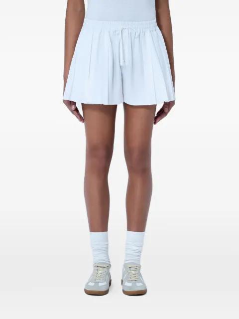 pleated drawstring mini skirt by LACOSTE