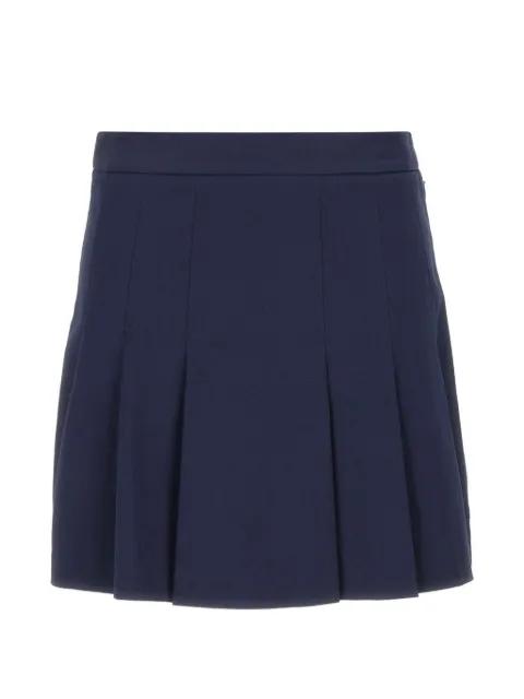 pleated gabardine skirt by LACOSTE
